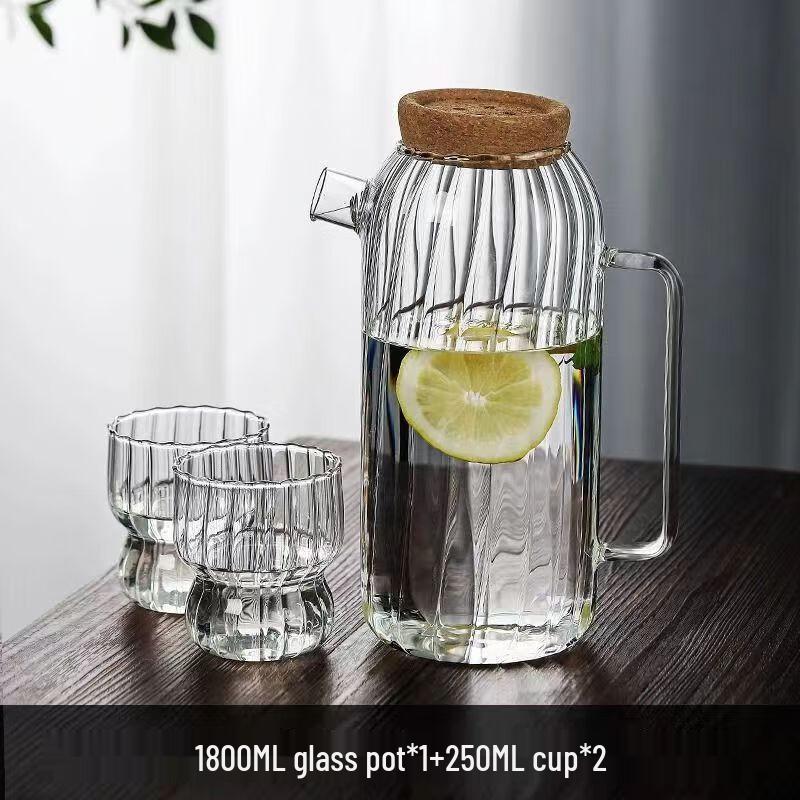 Shangqi High Borosilicate Glass Pitcher