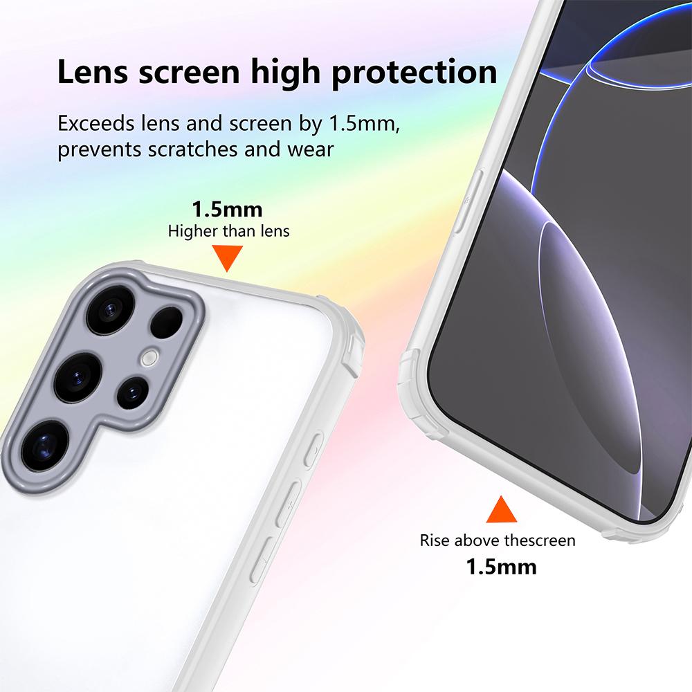 For Samsung Galaxy S25 Ultra Case Reinforced Corner Shockproof TPU + Acrylic Phone Cover