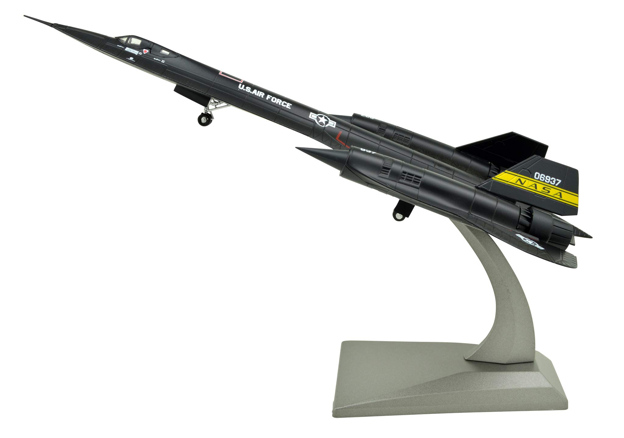 

TANG Scale Blackbird Alloy Finished US Air Force NASA Airplane Model DYNASTY(TM) 1/144 SR-71 Model, Paint,