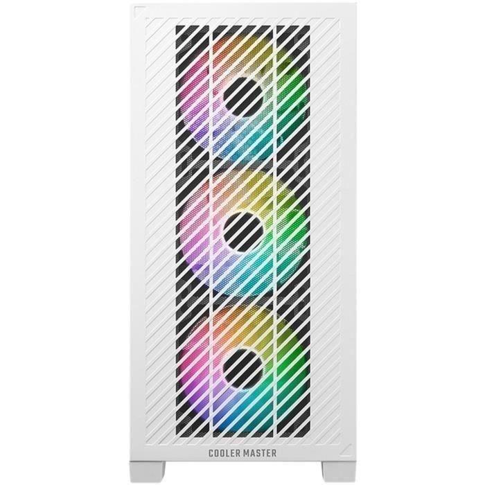 Boîtier PC - COOLER MASTER - E301-WGNN-S00 - Elite 301 - ARGB - White