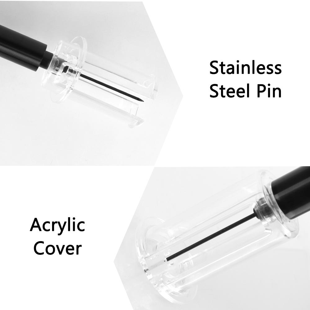 Stainless Steel Pin Air Pump Wine Bottle Opener Safe Portable Easy Cork Remover Bar Accessories Air Pressure Wine Corkscrew