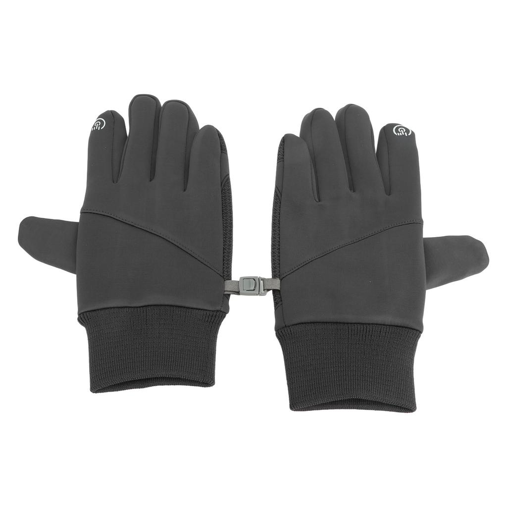 1Pair Full Finger Bicycle Gloves Touch Screen Warm Gloves for Men Women Riding Training Shooting
