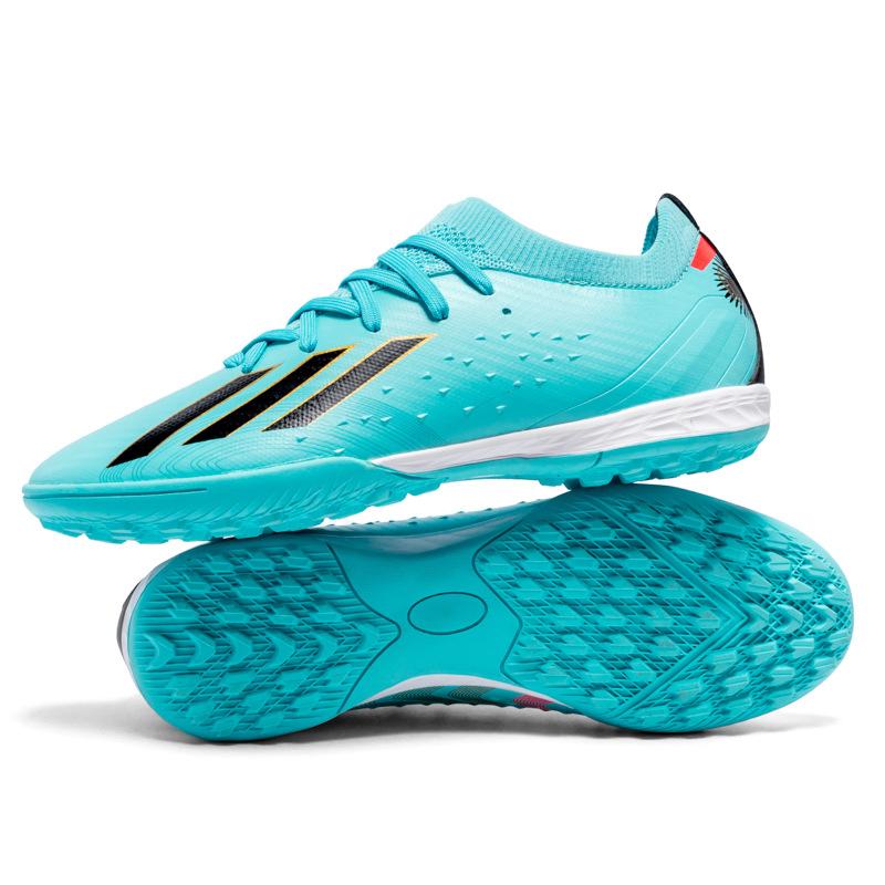 

New football shoes men s grass non-slip training shoes student spikes broken spikes women s breathable 35