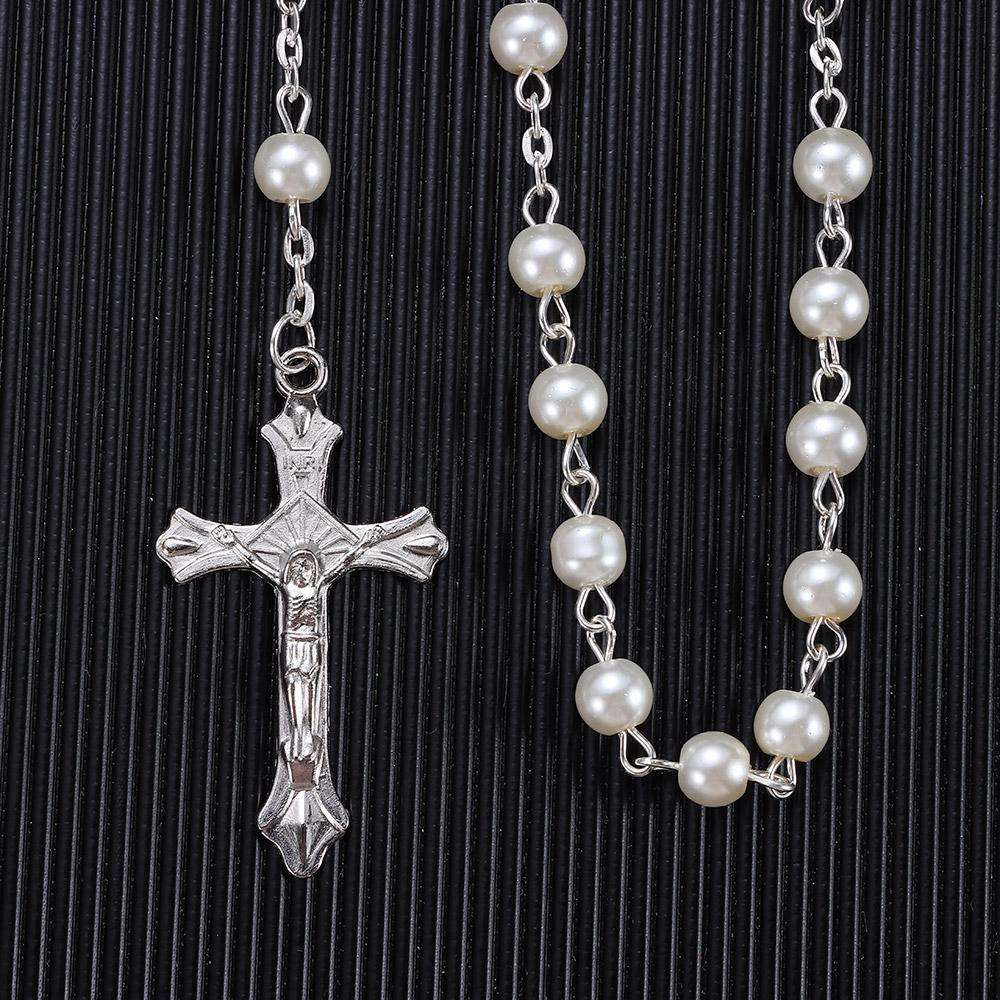 6mm Rosary Beads Rosary Beads Necklace Simple Style Women Necklace for Women