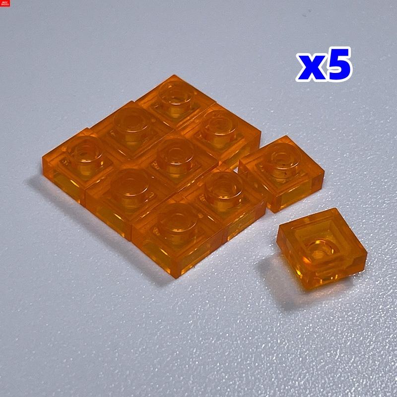 

Non-Toxic 50Pcs Moc Bricks 3024 Trans White Blue Plate 1X1 Diy Accessories Educational Building Blocks Action Figure Kids Gift