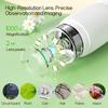 1000X Children Educational Microscope with LED Light USB Rechargeable Power and Built In Camera Video Function Portable