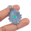 Chrome Diopside Gemstone 925 Sterling Silver Handmade Elegant Pendant 1.55" For Women PP-25-10