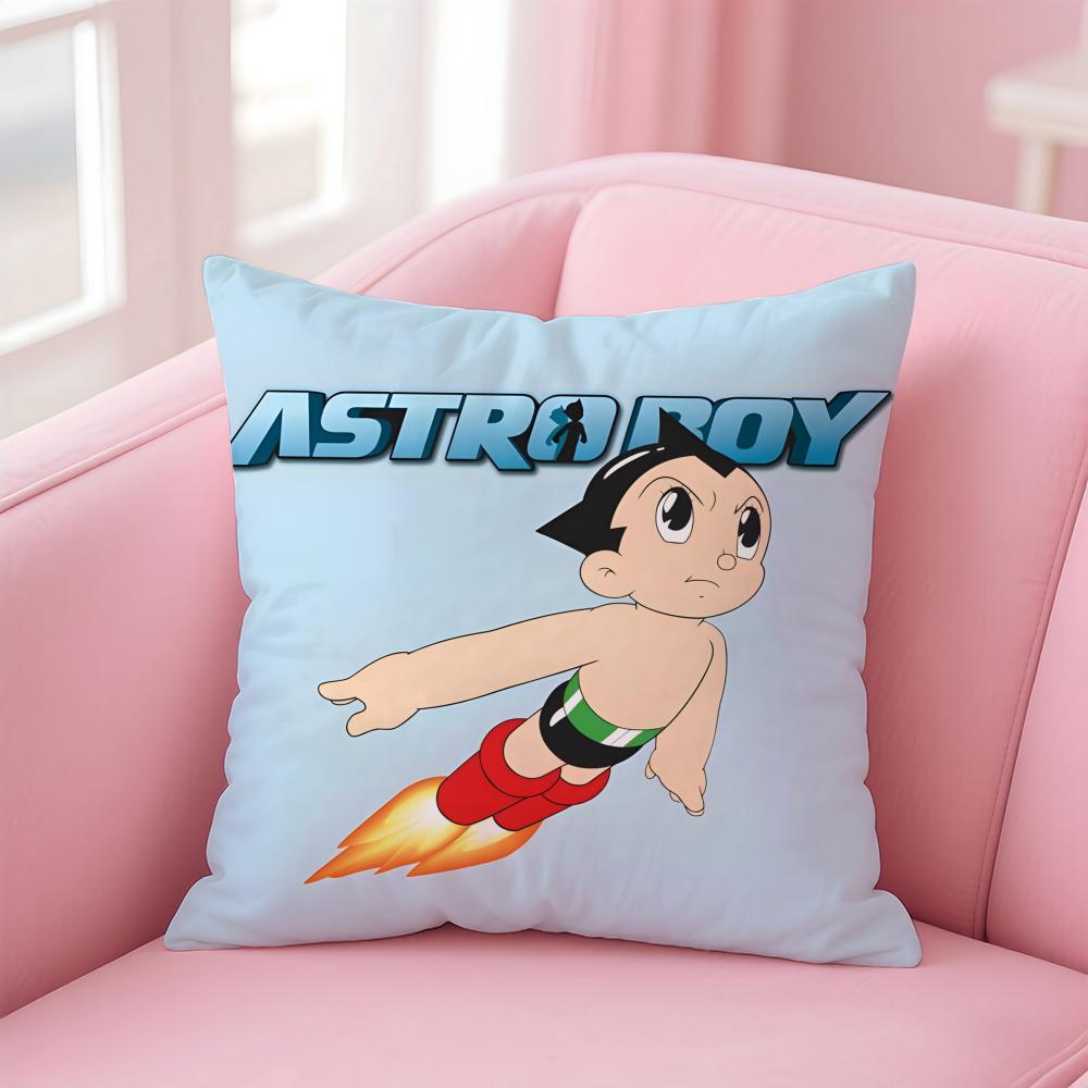 Anime S-Astro B-Boy Cushion Cover Comfortable Reversible Pillow Cover Ideal for Car Sofa Bedroom & Beyond