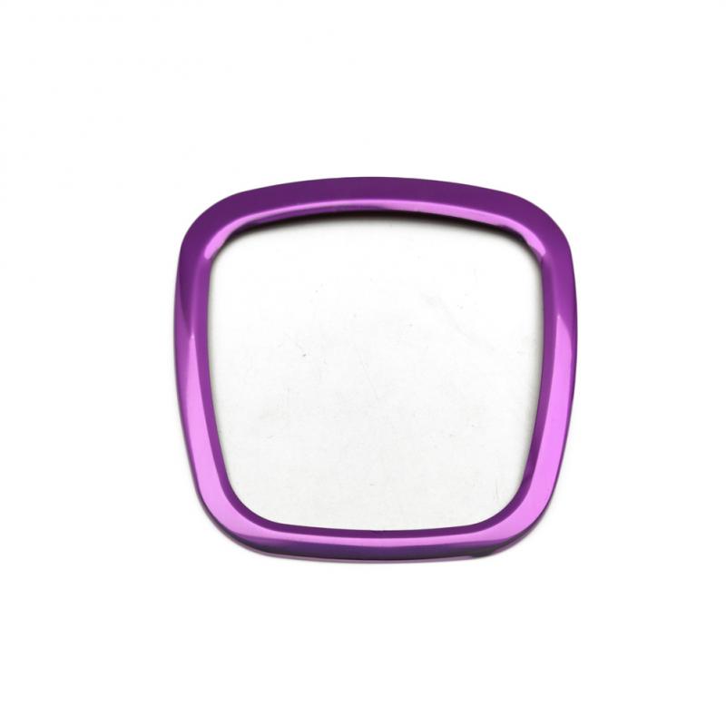 Car Steering Wheel Center Logo Frame Emblem Trim Decor Ring Decal For A3 8P S3 A4 B6 B7 B8 A5 A6 C6 Q7 Q5 Metal 3D Styling