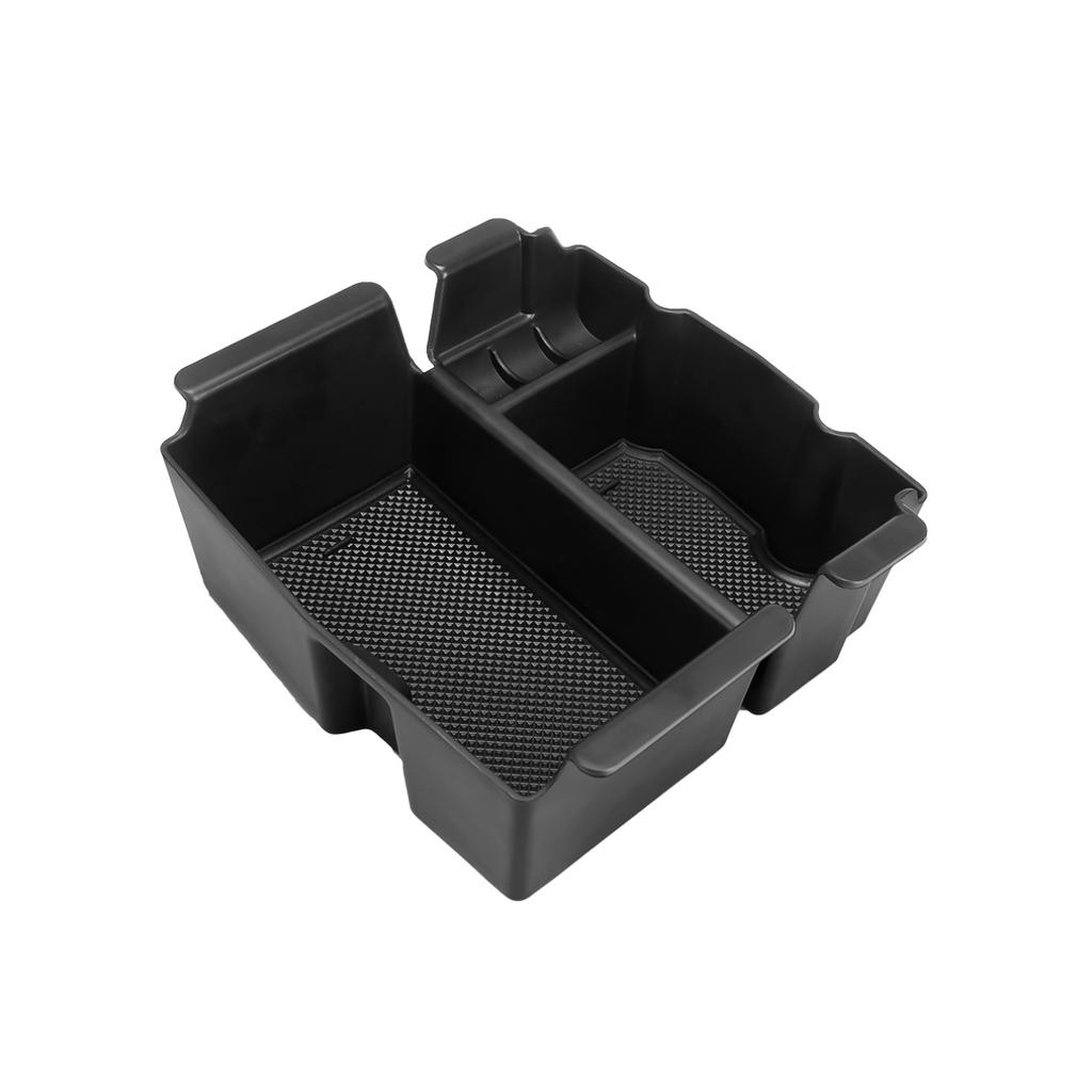 Suitable for 2018+ Wrangler JL Car Storage Box Black Car Accessories Armrest Box Central Control Storage Box Black ABS