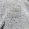 The North Face Short Sleeve T-shirt M Gray Outdoor NT31955 Men's Used