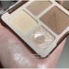 4 Colors Long-Lasting Matte Highlighter Bronzers Palette Face Shading Grooming Powder Makeup 3D Face Contouring Bronzer Cosmetic