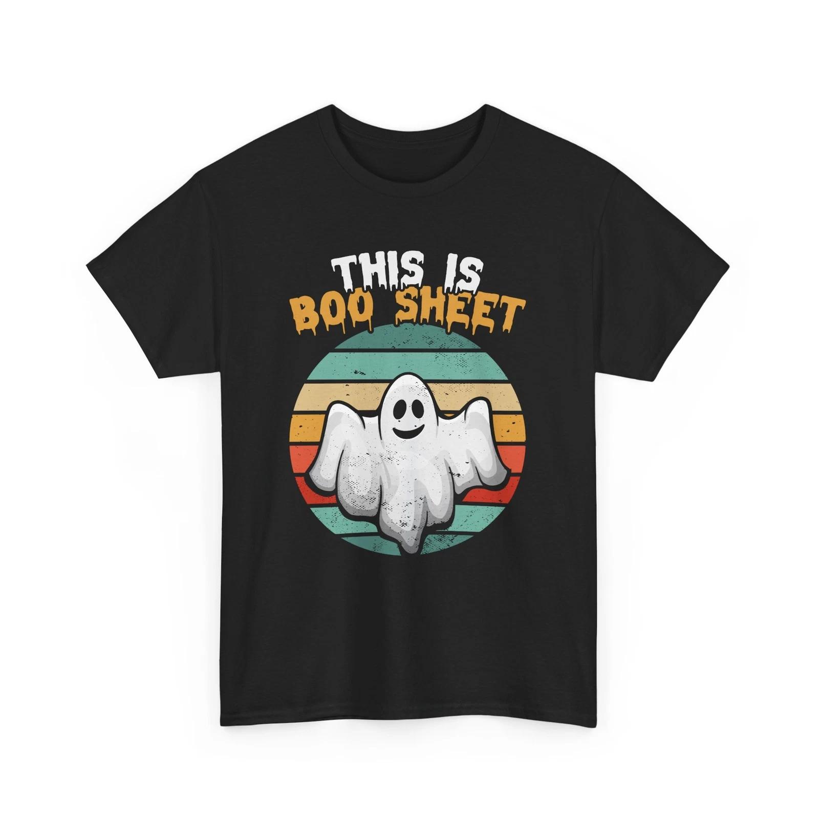 Floating Ghost T-Shirt | Spooky Halloween Tee | Fun Haunted House Shirt XL