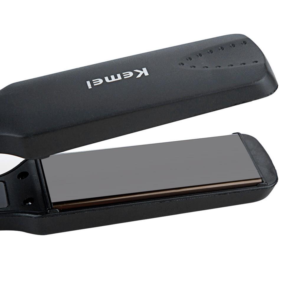 Kemei KM-329 Hair Straightener: Ceramic, Fast Heating, Constant Temperature, Damage-Free, Women's Electric Straightening Iron.