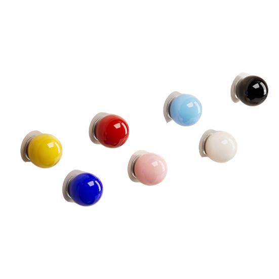 

7PCS Hooks Colorful with Suction Cup Design Hooks Reusable Load-bearing Capacity Wall Hooks for Ceramic Tiles Glass Mirrors 7pcs