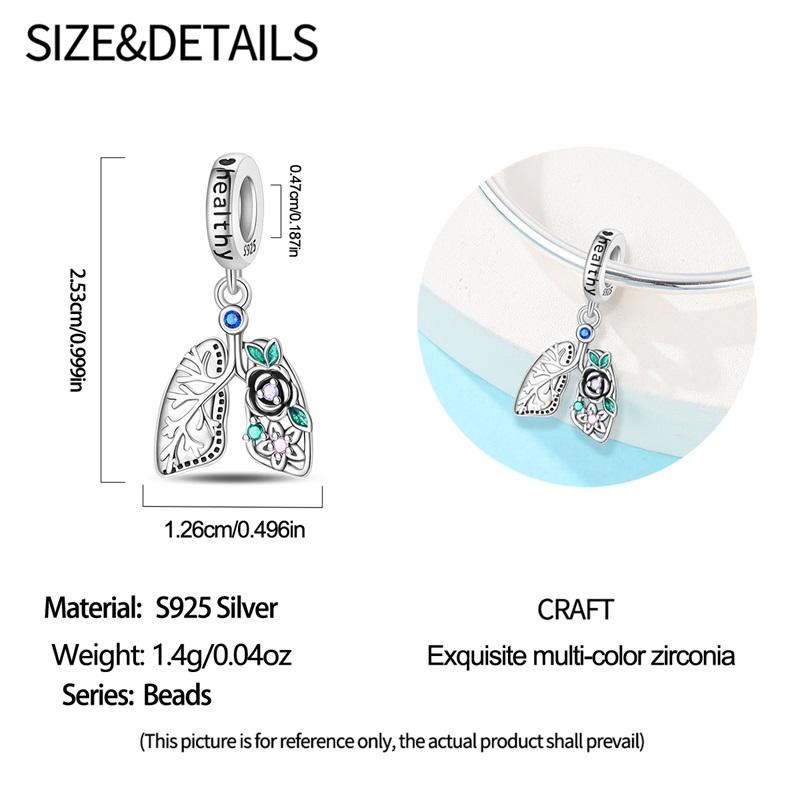 Copper Physical Health Nurse Medicine Box Stethoscope Charms Medicine Beads Fit Original Bracelets Diy Jewelry