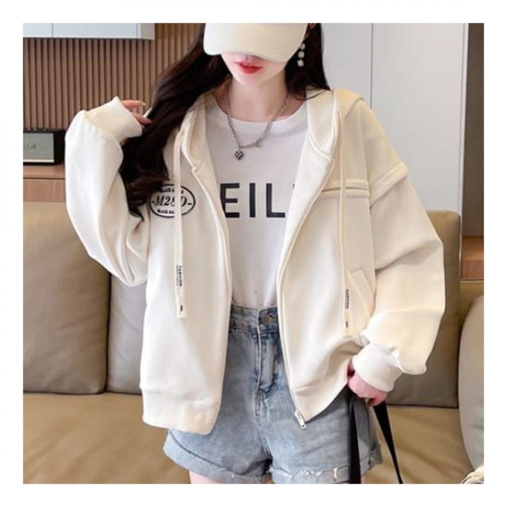 Navava Casual Long Sleeve Pocket Hoodie Jacket Nc171