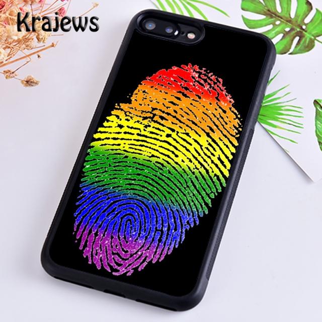 Krajews Gay Pride LGBT Flag Springs Phone Case Cover For iPhone 17 Air 16 15 14 plus 12 13 pro max coque Fundas