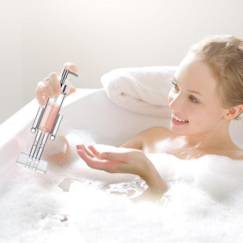 Nutcracker Soap Dispenser, Clear Acrylic Nutcracker Soap Dispenser, Decorative Soapdispenser,Christmas Hand Soaps Bottle