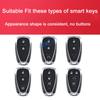 Abs Carbon Fiber Car Smart Key Cover Case For Chevrolet Blazer Trax Equinox Cruze Malibu Traverse Trailblazer Camaro