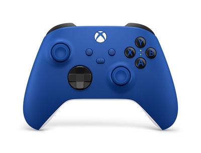 בקר אלחוטי של Xbox [מוצר מקורי] (הלם כחול)