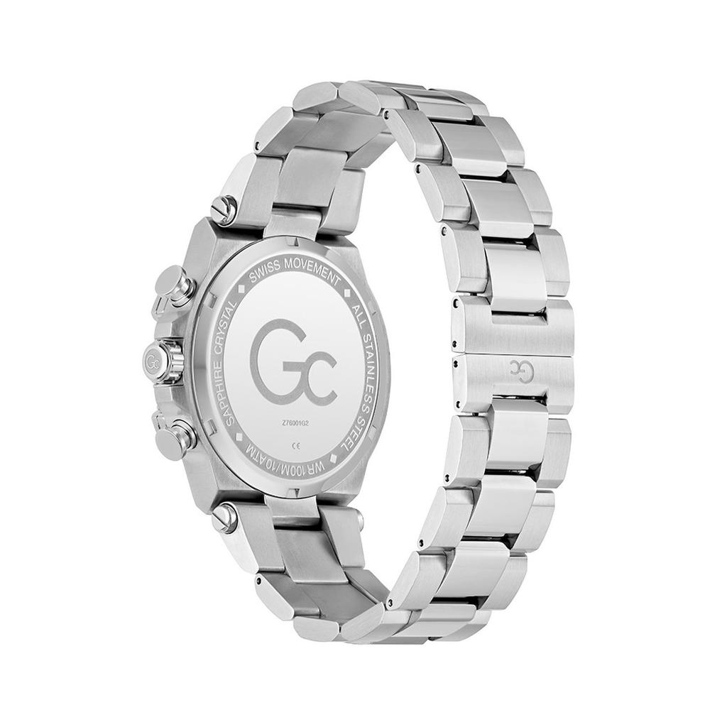 [Gc] Black Silver Iron Force (Z76001G2) Men's Watch