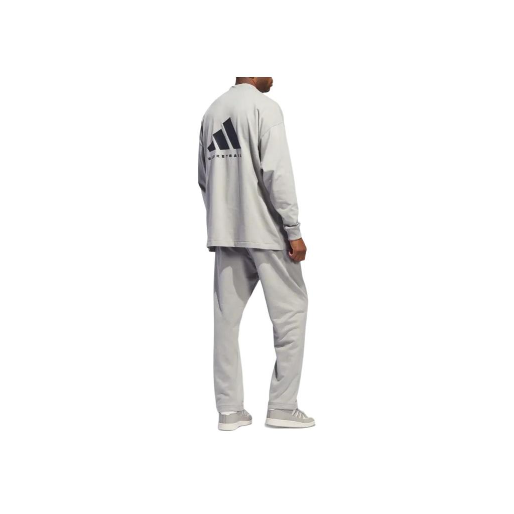 adidas Chapter 01 Knit Joggers With Mid-Rise And Straight Fit Unisex Bottoms Sesame IN7710