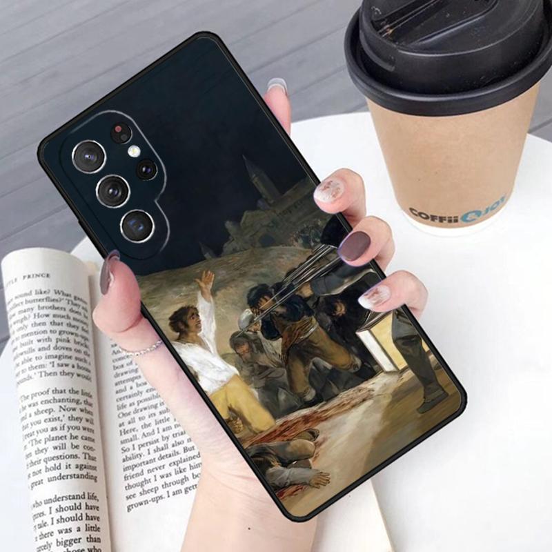 Francisco Goya Paintings Phone Case Cover For Samsung Galaxy S24 S25 Ultra S21 S22 Ultra S10E Note 10 Plus Note 20 FE S23