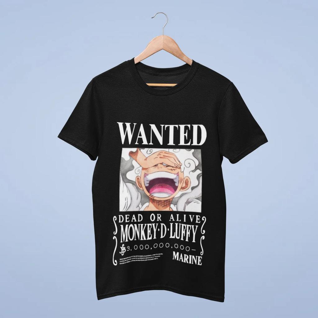One Piece Anime Luffy Graphic 100Cotton unisex Shirt Unisex Short Sleeve Y2k ONeck Oversized TShirt Selling Popular High Quality