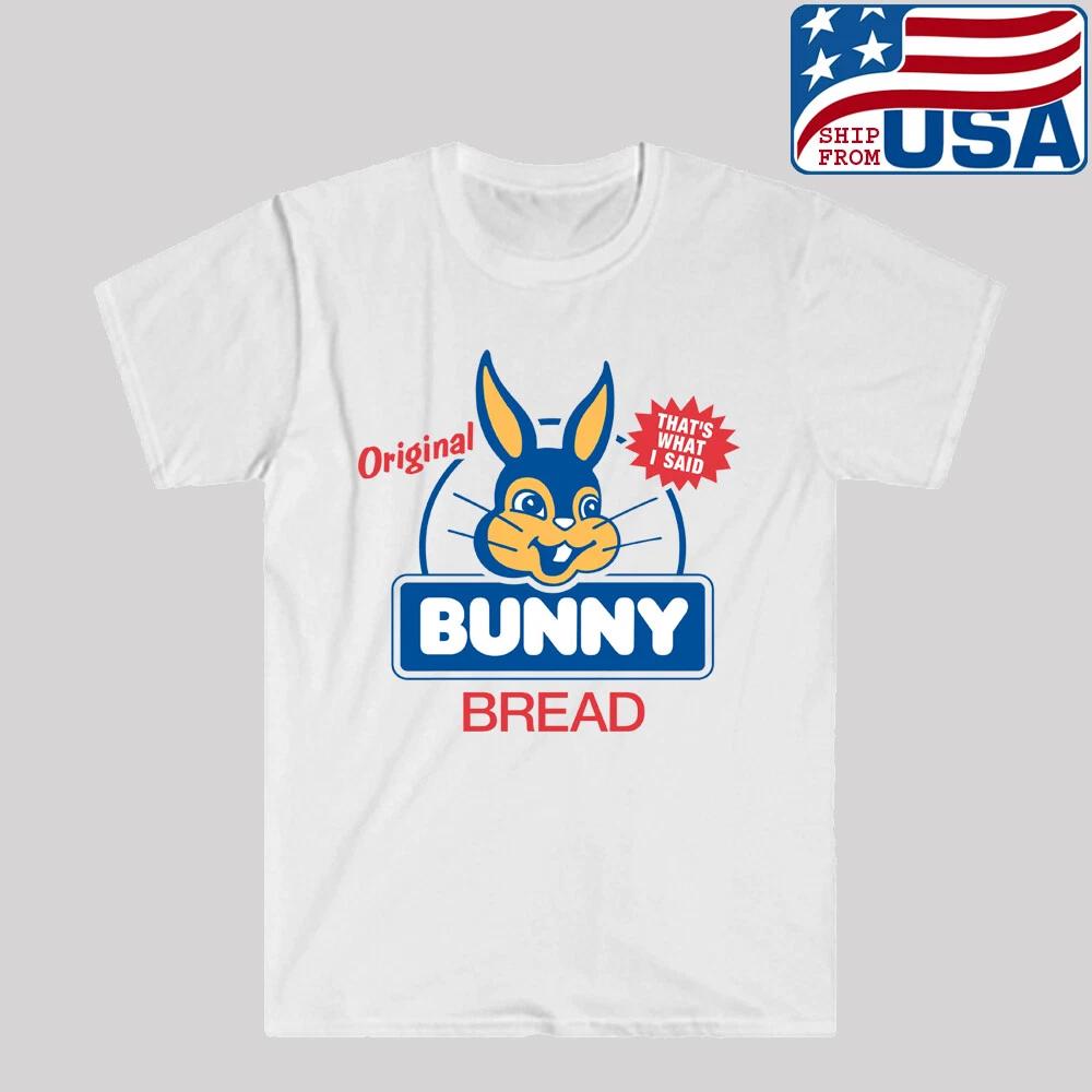 Bunny Bread Men s White Size S to 5XL 4XL