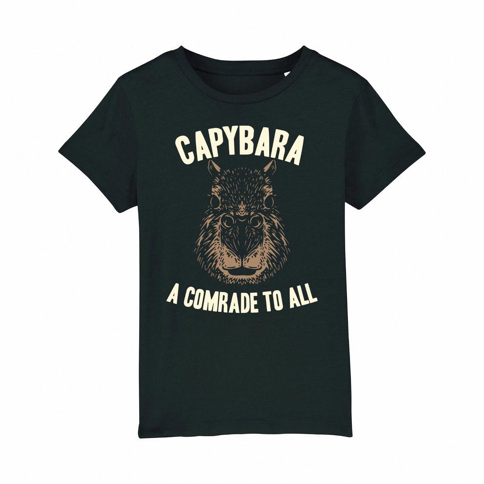 

Capybara a Comrade To All T-Shirt Kids Boys Girls Funny / 150