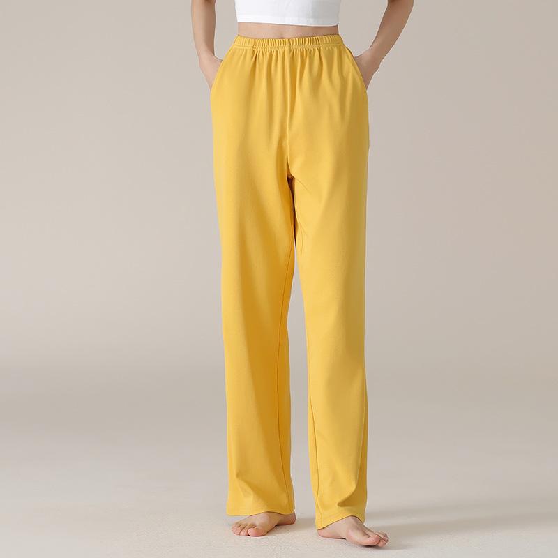 Women's Pure Cotton Loose Sleep Pants - Lightweight for Spring, Summer, and Autumn with Plus Sizes, Suitable for Casual Home or Outdoor Wear.