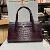 Bag Women'S Bag Crocodile Pattern Square Bag One Shoulder Crossbody Large Capacity Handbag