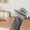 Safety Anti-cut Gloves with Arm Protection Cutting Accessories Extended Gloves  Meat Cutting