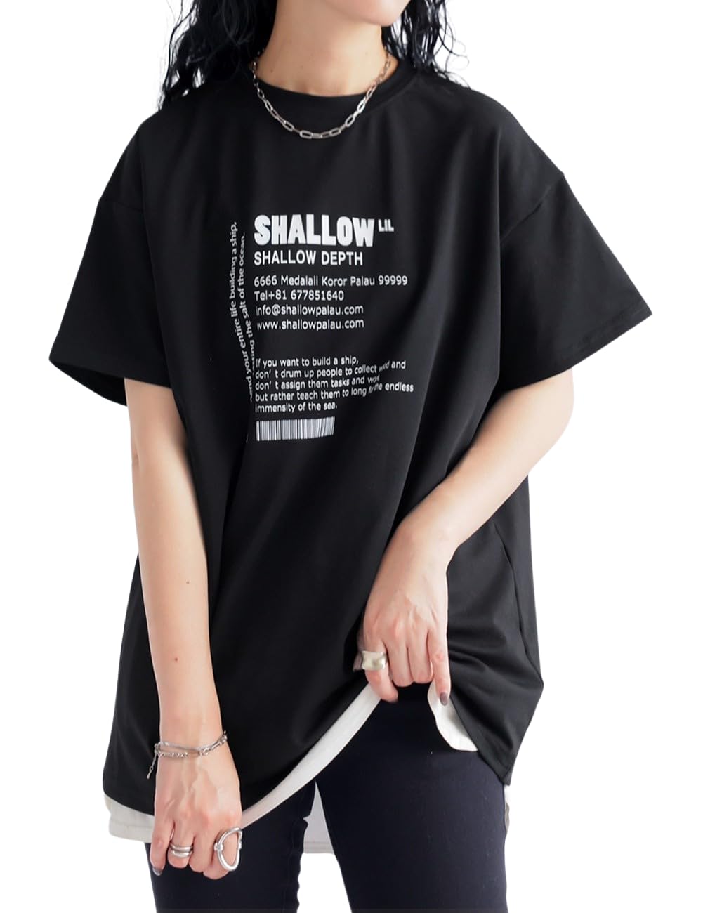 

antiqua Logo Short One Size Black Women s T-Shirt, Sleeve, EP-00113, 05,