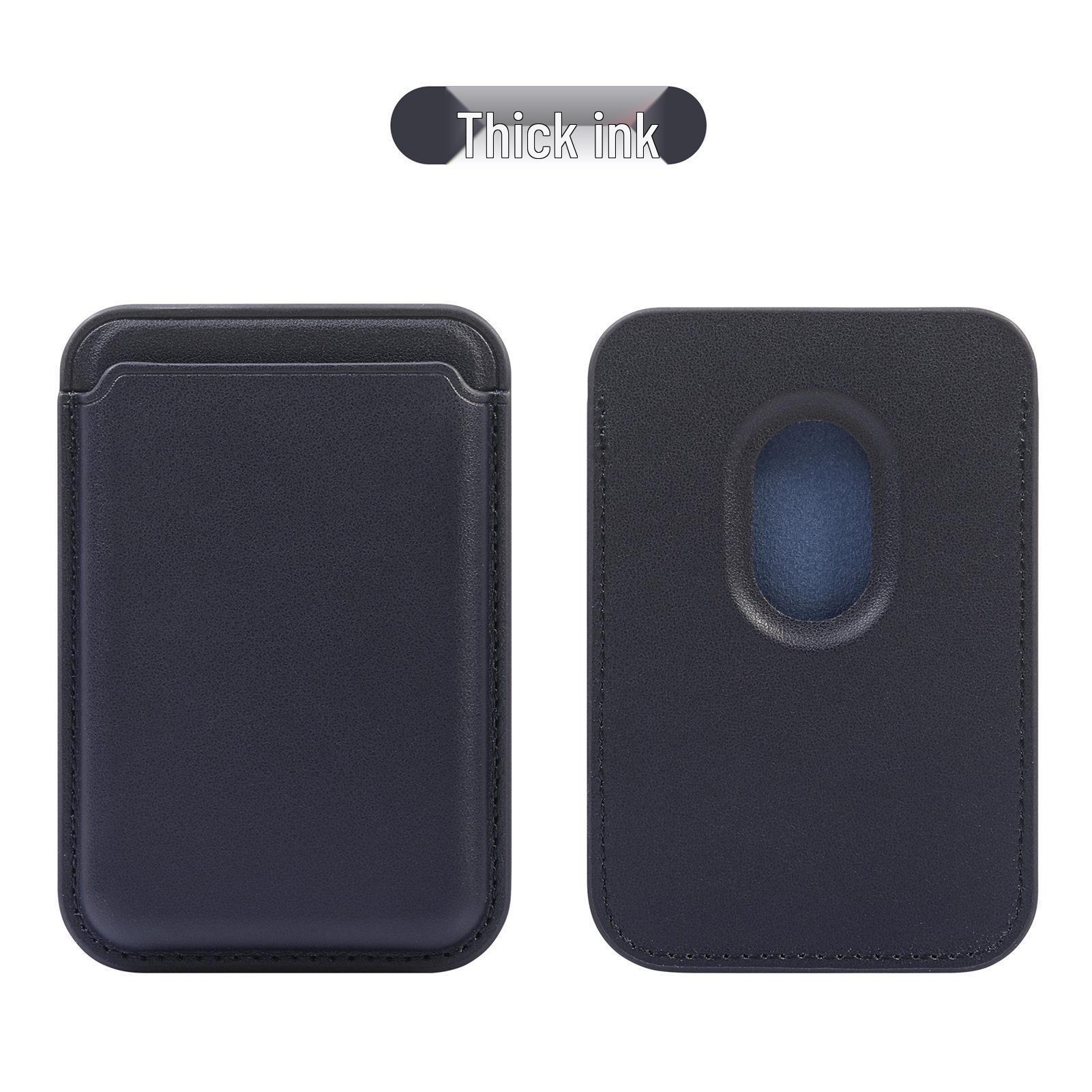 

Apple iPhone 16/17 Магнитный чехол-картхолдер из ПУ кожи MagSafe 13 Magnets, Official MagSafe Style, OPP Bag