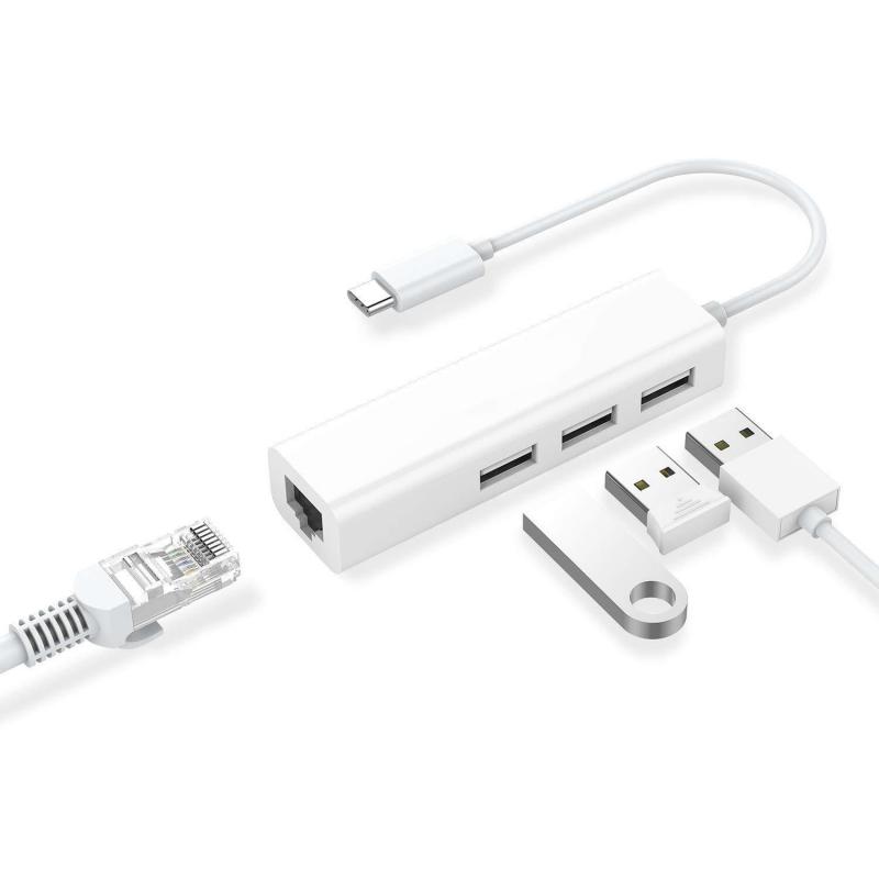 

Usb Type-c к сетевому кабелю RJ45, концентратор 100 м, свободный привод, сетевая карта концентратора 2.0