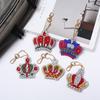 Special-Shaped Brick Diamond Painting Keychain Diy Christmas Series Cartoon Decorative Small Pendant