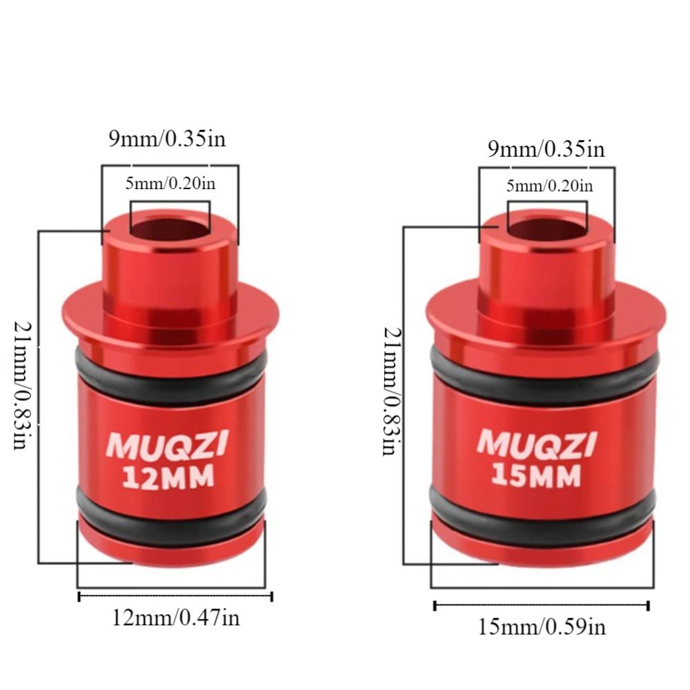 2Pcs Aluminum Zinc Zinc Alloy Bike Hub Converter Quick Release Hub Conversion Kits Adapter  Bike Parts