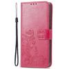 For iPhone Air Leather Case Four-Leaf Clover Wallet Phone Cover