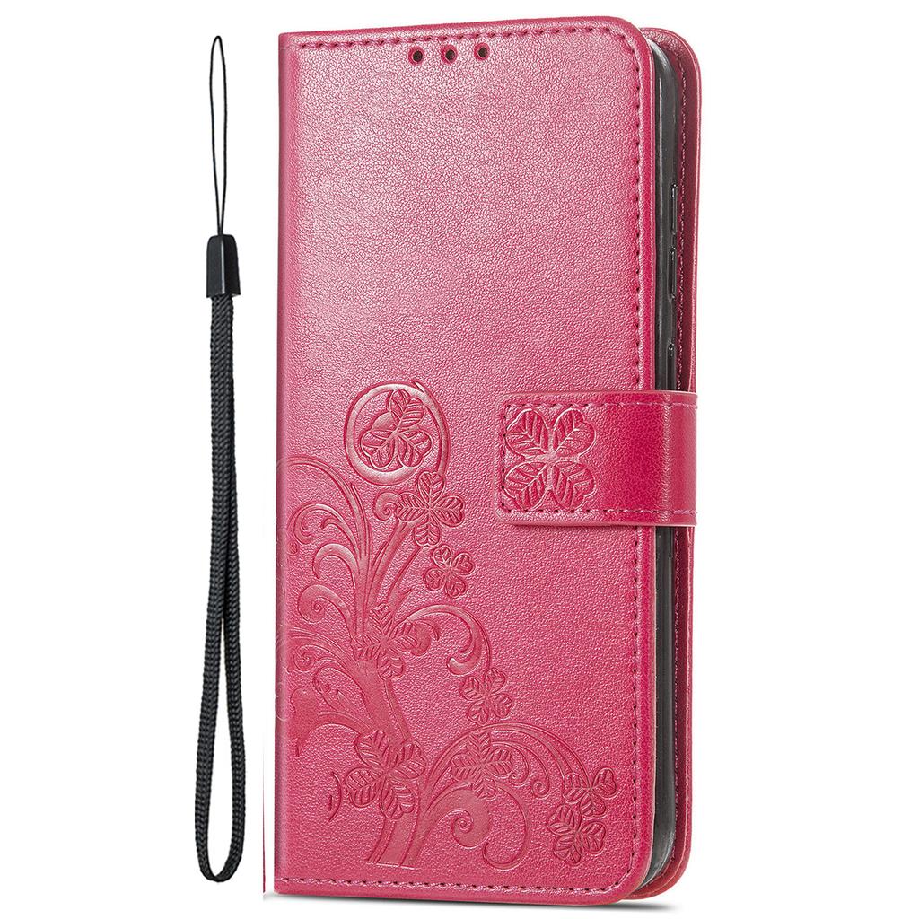 For iPhone Air Leather Case Four-Leaf Clover Wallet Phone Cover