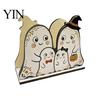 Decorative Napkin Organizer for Party Halloween Wooden Holder Dining Table, Paper Towel Holder, Stable Dispenser Freestanding Tissue Table Home