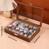 Delesys New Walnut Wood Creative Watch Box Chinese Style Retro Wood Watch Display Box Large Capacity Beautiful Watch Box