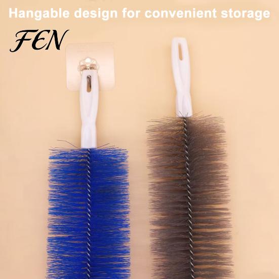 Microfiber Dust Remover 3/6Pcs Bendable Head Cleaning Brush, Ceiling Fan Cleaner Duster with Flexible Vent Brush Head, for Fans Blinds Cobwebs