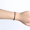 Adjustable Titanium Double Buckle Zircon Bracelet – Stainless Steel Simple Tennis Chain Fashion Accessory