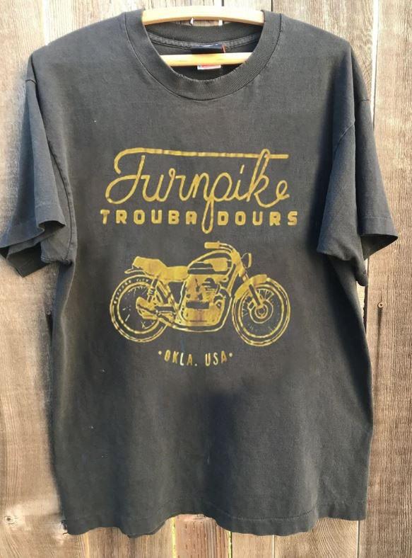 Turnpike Troubadours Band Basic Charcoal Short Sleeve Unisex T shirt WA4362 L