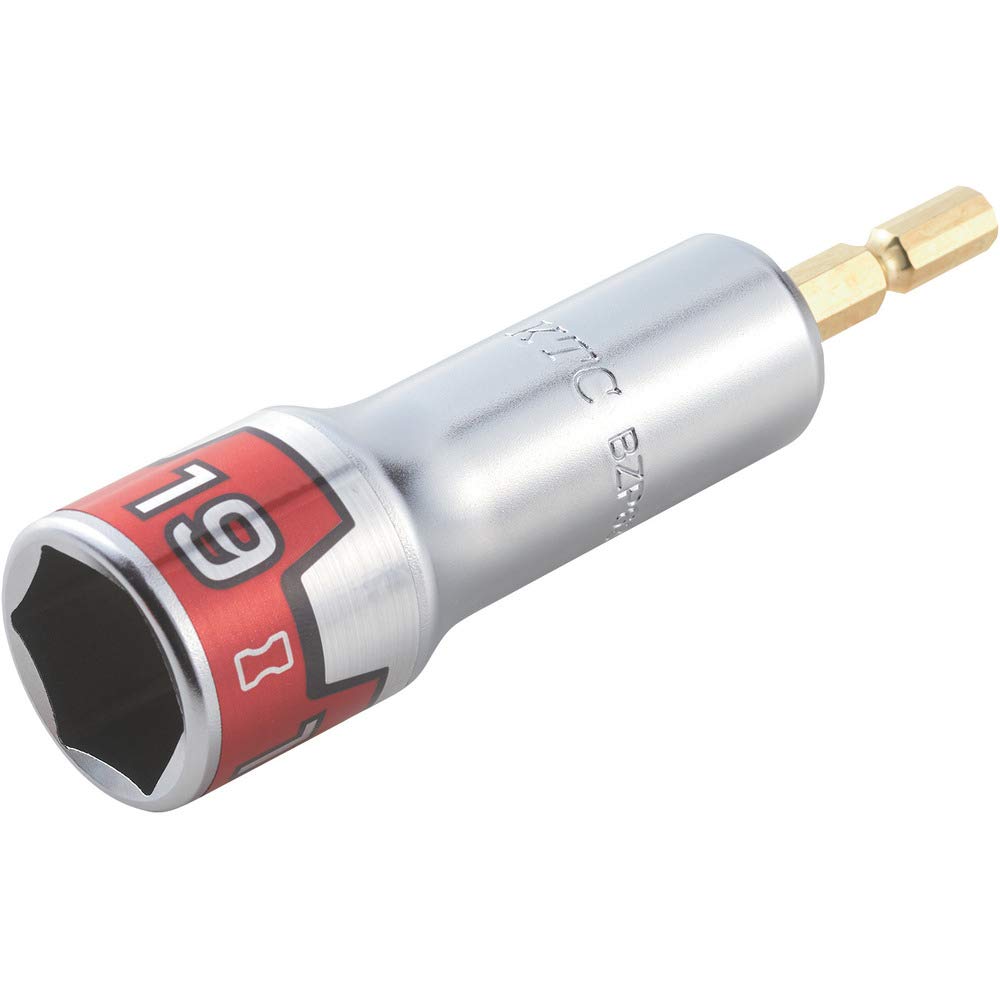 

Kyoto Tool Impregnable Socket 19mm Compatible with 18V Impact Drivers (KTC) Bit, Hex, BZP63-19,