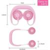 2023 - Neck Fan Portable Handheld Hands-Free USB Fan Mini Sports Neck Fan Desk Small Fan Office Small