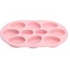 Multi Functional Easter Egg Shaped Cake Mold Silicone Chocolate   Baking Mold Accessory(Blue Grey )