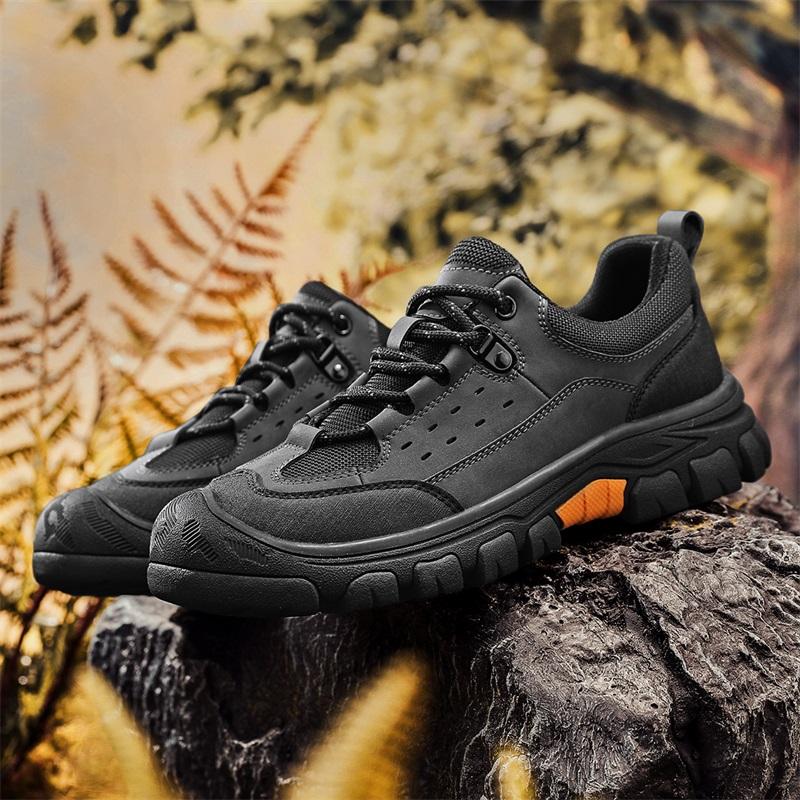 TUINANLE Unisex Hiking Shoes Trekking Shoes Breathable Travel Shockproof Field Walking Boots Outdoor Trailing Sneakers